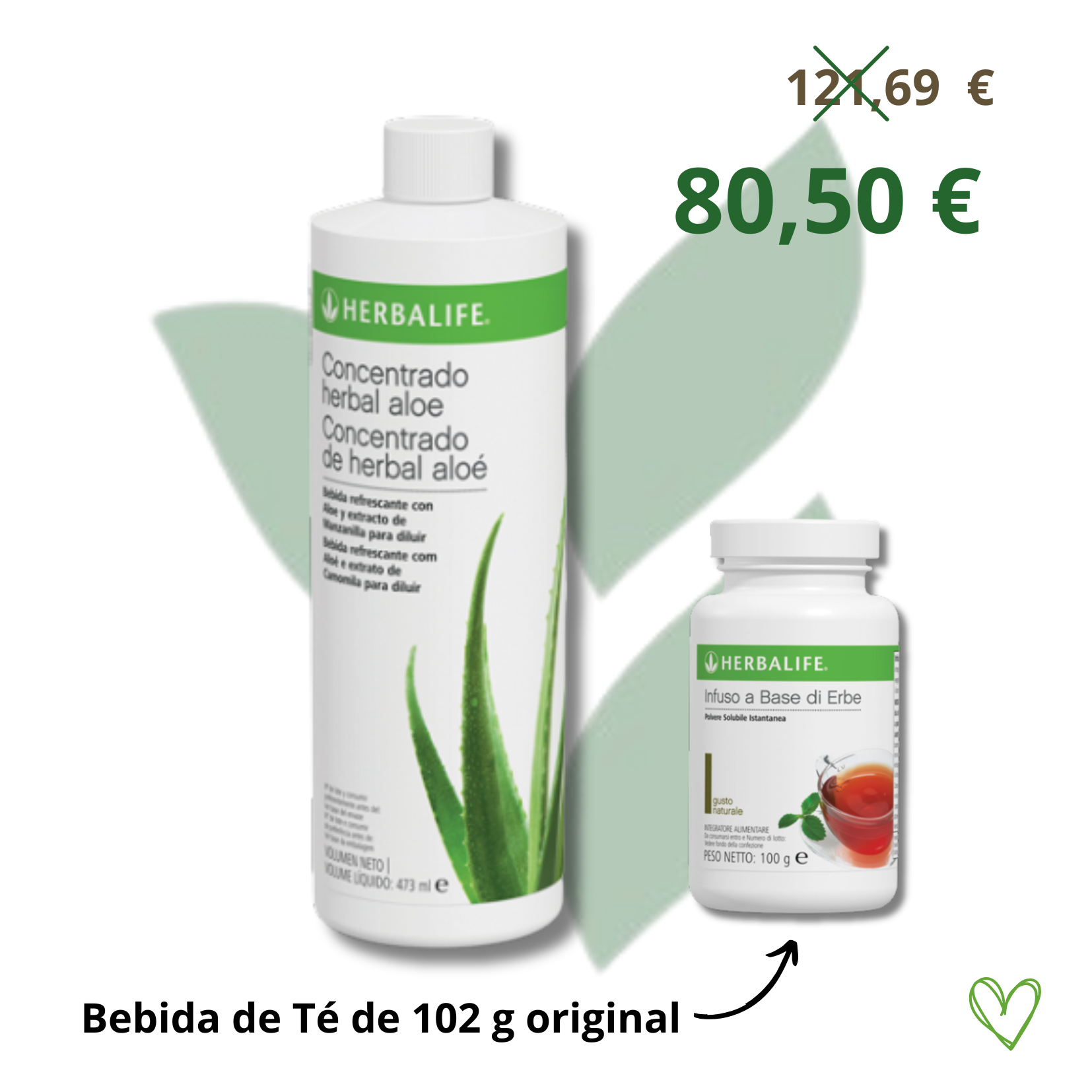 ALOE + Té de 102 gr
