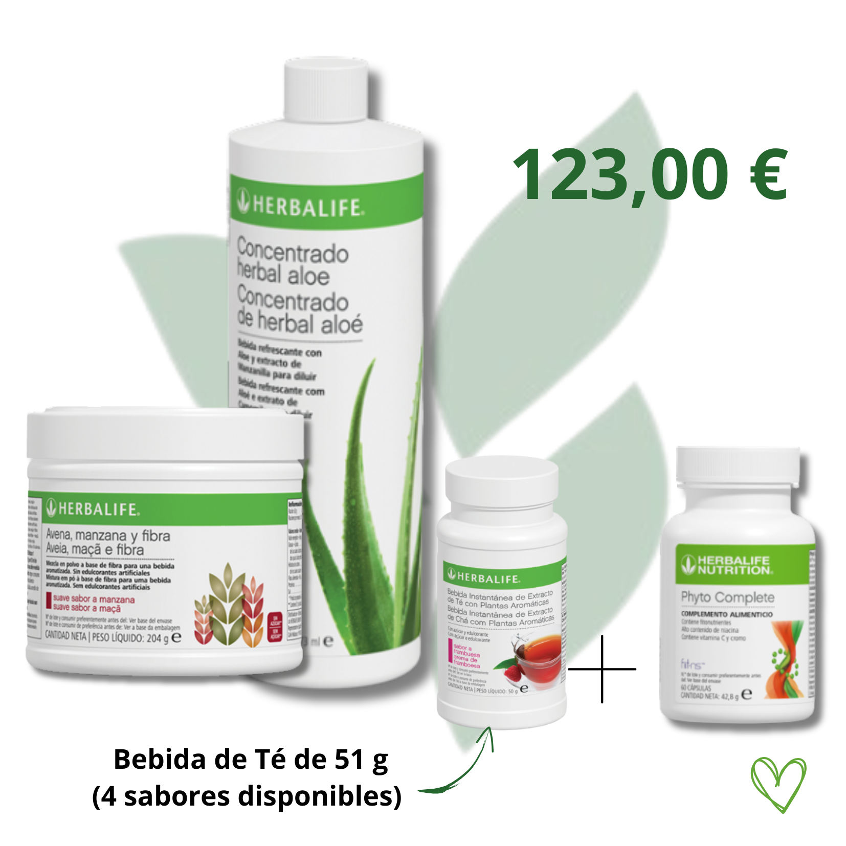 PACK TAF (Tè de 51g) + PHYTO COMPLETE