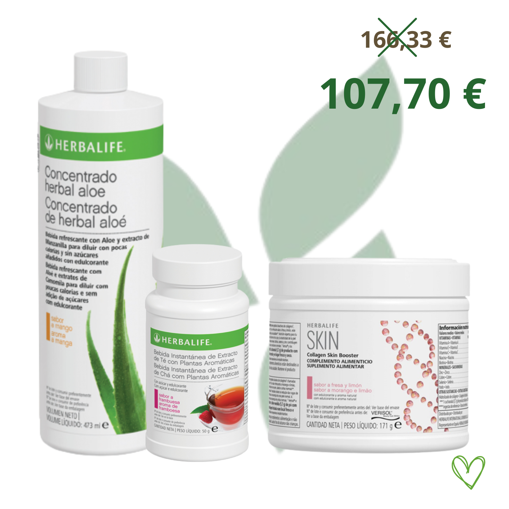 PACK ALOE + TE + COLLAGENE SKIN