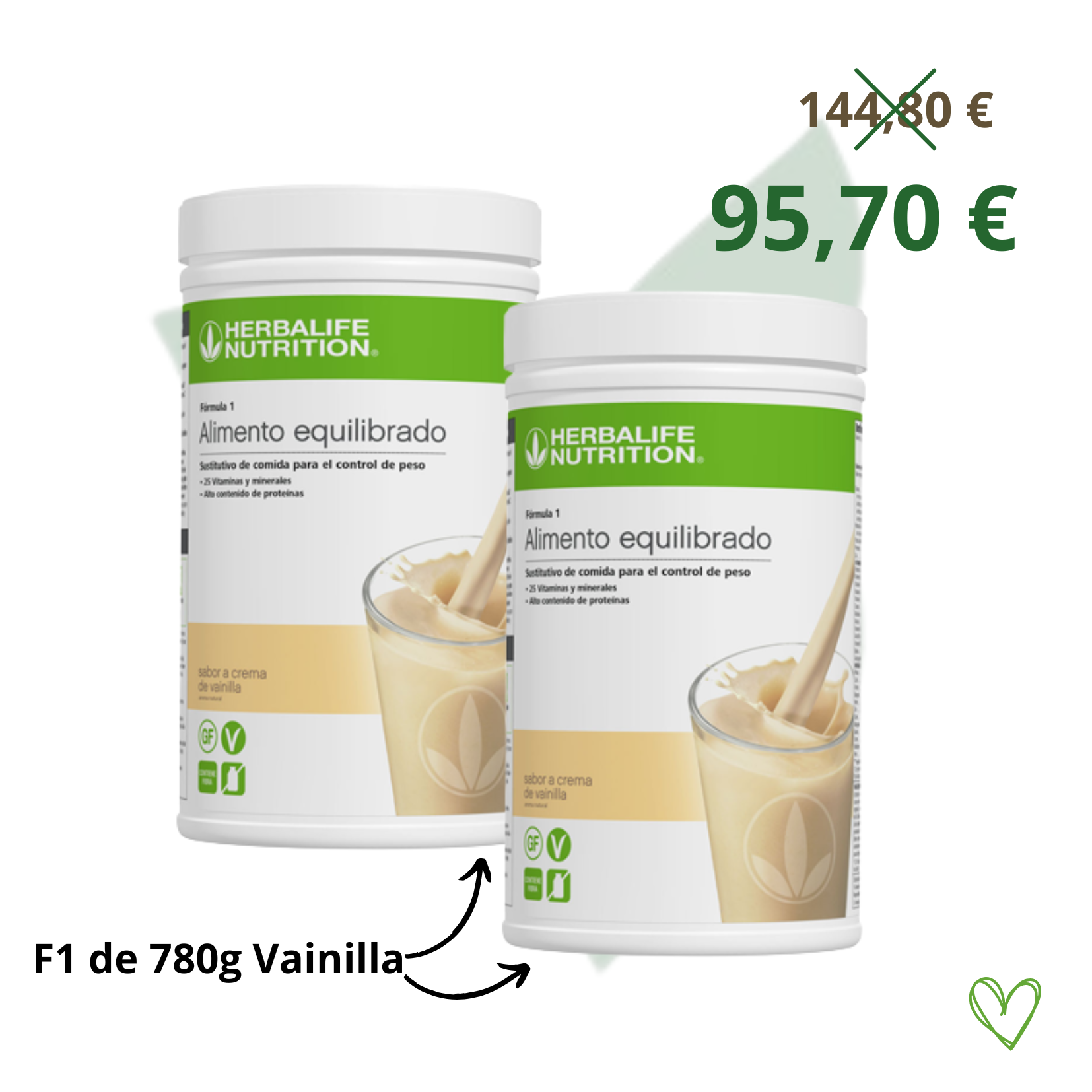 Pack F1 780g  Doble