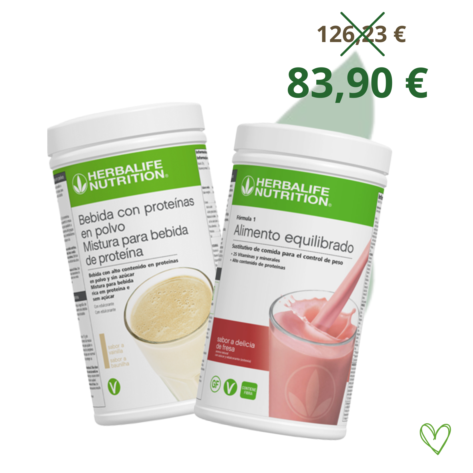 PACK PROTEINA Y BATIDO