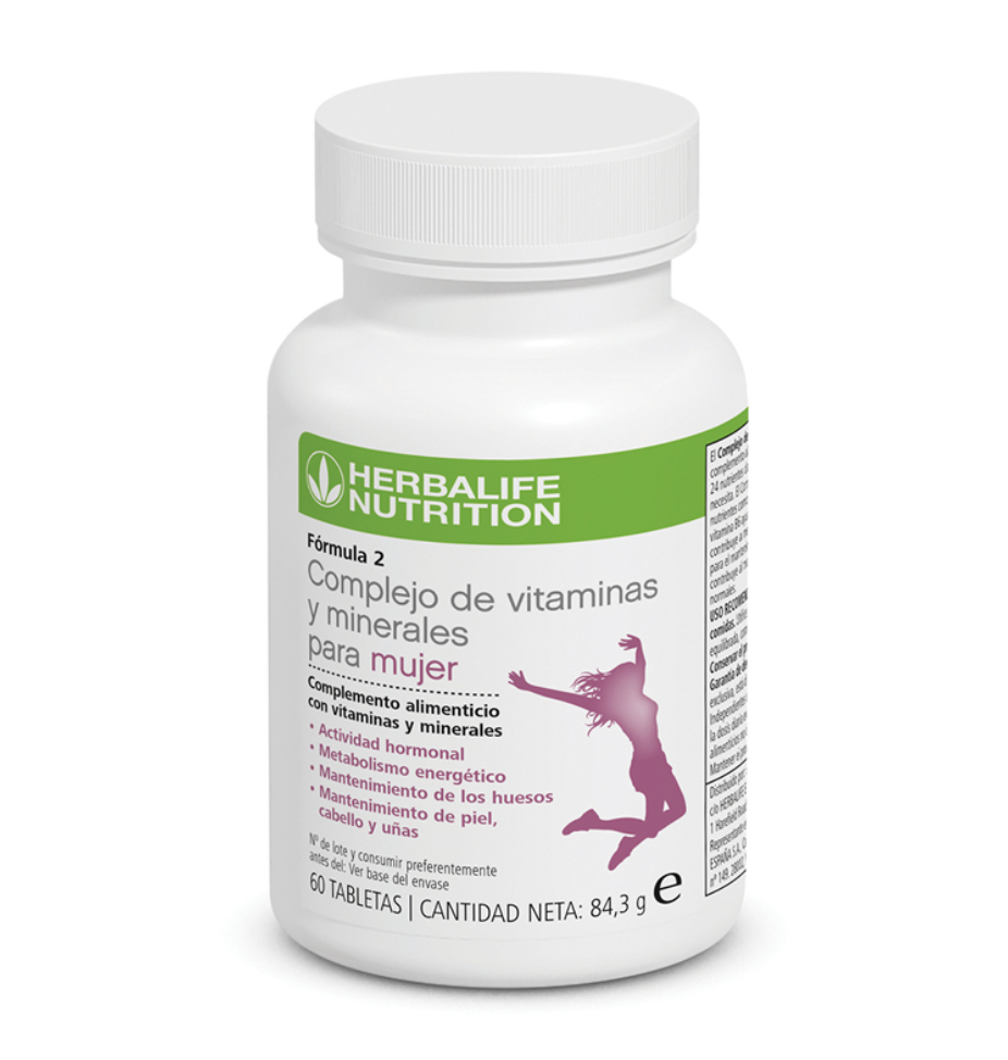 FORMULA 2 Complejo de vitaminas y minerales para mujer